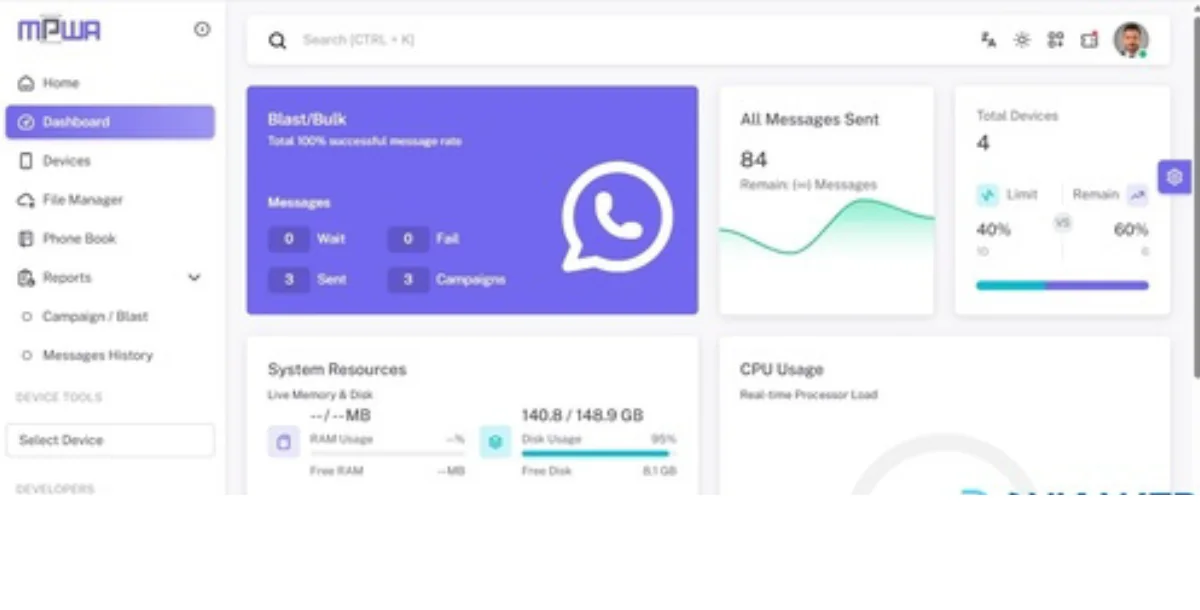 WhatsApp Gateway v11.2.0 – Multi-Device API for Automation, Broadcast & Webhooks